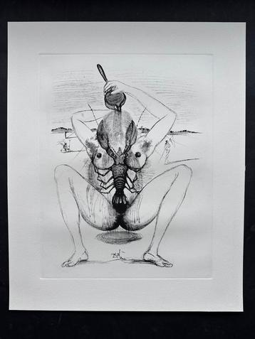 Salvador Dali ets beschikbaar voor biedingen