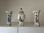 Delfts Blauw Vazen Set, Ophalen of Verzenden