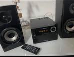 Philips Microset met Speakers en Afstandsbediening, Audio, Tv en Foto, Stereo-sets, Philips, Gebruikt, Ophalen of Verzenden, Microset