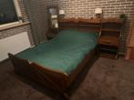 Eiken houten bed, Antiek en Kunst, Ophalen