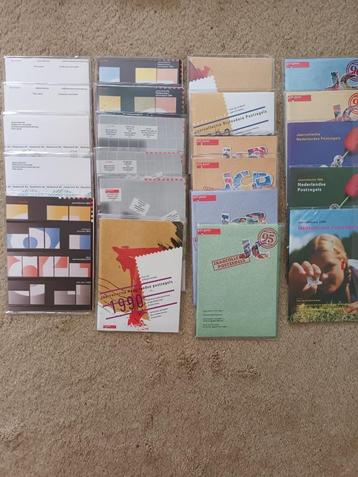 Jaarcollecties Nederlandse postzegels 1980 t/m 2000 postfris beschikbaar voor biedingen