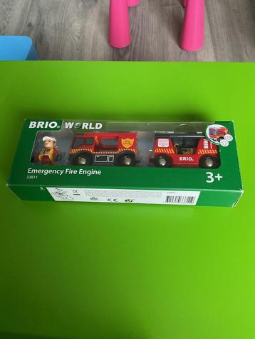 Brio Brandweer locomotief. beschikbaar voor biedingen