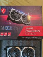 MSI Radeon RX 6600 MECH 2X Videokaart 8GB, Computers en Software, Gebruikt, AMD, PCI-Express 4, Ophalen of Verzenden