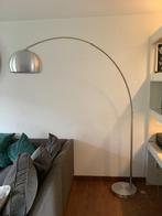 Zilveren Booglamp - Vloerlamp lumidora, nieuwprijs was €200., Ophalen, Gebruikt, Metaal, 150 tot 200 cm