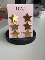 My Jewellery Gouden Ster Oorbellen, Verzenden, Nieuw, Goud, Hangers