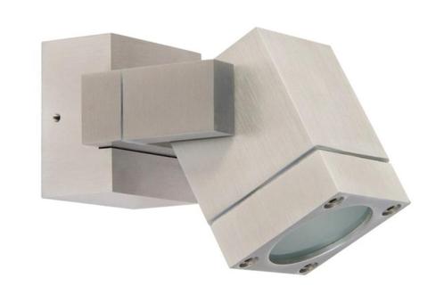 Opbouwspot IP54 GU10 LED, Tuin en Terras, Buitenverlichting, Nieuw, Plafondlamp, Aluminium, Minder dan 50 watt, Netvoeding, Waterbestendig