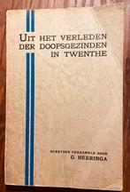 Doopsgezinden in Twenthe - G. Heeringa, Verzenden, 20e eeuw of later, Gelezen