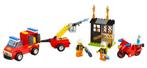 Lego Juniors 10740 Brandweerkoffer, Complete set, Gebruikt, Ophalen of Verzenden, Lego