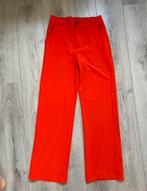 Lange/wijde oranje broek - Pescara maat L, Kleding | Dames, Broeken en Pantalons, Ophalen of Verzenden, Zo goed als nieuw, Maat 42/44 (L)