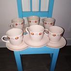 Jet ter Steege Apple kop en schotels 6 stuks, Ophalen, Gebruikt, Overige stijlen, Kop(pen) en/of Schotel(s)