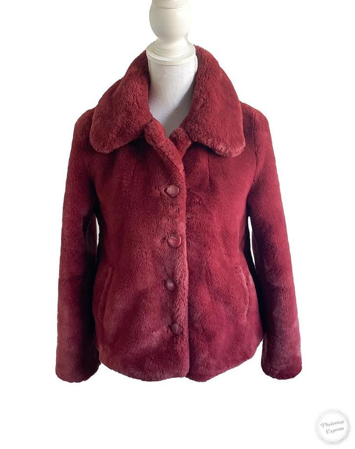 Mooi jasje van King Louie S, Kleding | Dames, Jassen | Winter, Zo goed als nieuw, Maat 36 (S), Rood, Ophalen of Verzenden
