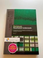 Basisboek kwalitatief onderzoek, Ben Baarda, Boeken, Nieuw, Ophalen of Verzenden