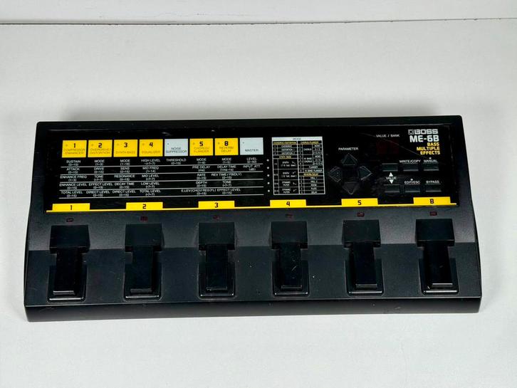 Boss ME-6B – Bass Multiple Effects Processor, Muziek en Instrumenten, Effecten, Gebruikt, Ophalen of Verzenden