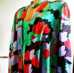 Blouse groen kleuren look lange blouse openvallend tuniek, Blouse of Tuniek, Ophalen of Verzenden, Edgar Vos Boutique, Gedragen