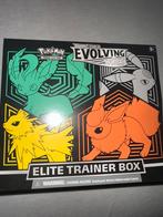 POKÉMON EVOLVING SKIES ELITE TRAINER BOX, Hobby en Vrije tijd, Verzamelkaartspellen | Pokémon, Ophalen, Zo goed als nieuw