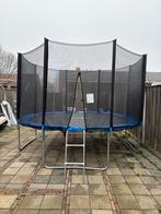 ZGAN Trampoline met veiligheidsnet, Ophalen of Verzenden, Zo goed als nieuw