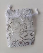 organza cadeauzakjes wit, 100 stuks, Ophalen of Verzenden, Nieuw, Overige typen