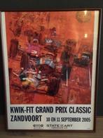 Poster Kwik Fit GP Classic 2005 Zandvoort in mooie lijst ., Rechthoekig Staand, Met lijst, Nieuw, Ophalen of Verzenden