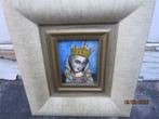 Emaille Kunst van Wolterman Maastricht, Maria Portretje lijs, Antiek en Kunst, Antiek | Religie, Ophalen