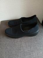 Zwarte Ecco Instappers - Maat 41, Ecco, Ophalen of Verzenden, Zo goed als nieuw, Instappers