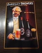 Emaille bord Bardsley brewery bier, Verzamelen, Merken en Reclamevoorwerpen, Verzenden, Zo goed als nieuw, Reclamebord