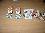 8 poppetjes en een stripboek van de flintstones, Verzamelen, Ophalen of Verzenden, Gebruikt