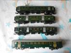 Märklin 348/2 4015 4038 4066, metalen rijtuigen Zwitserland, Wisselstroom, Ophalen of Verzenden, Märklin, Gebruikt