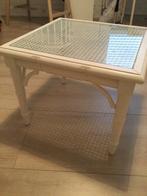 Hoektafel bijzettafel salontafel plantentafel ral 9010 wit, Minder dan 45 cm, Minder dan 55 cm, Zo goed als nieuw, Hout