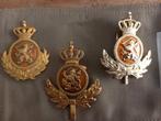 Petemblemen Koninklijke Landmacht Onderofficier (3 stuks), Ophalen of Verzenden, Landmacht, Nederland, Embleem of Badge