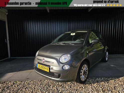 Fiat 500 1.2 Lounge | Panorma | Airco | Nieuwe RIEM, Auto's, Fiat, Bedrijf, Te koop, ABS, Airbags, Airconditioning, Alarm, Bluetooth