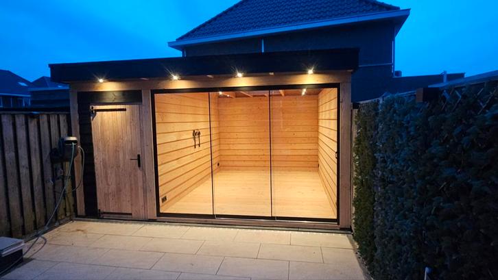 Douglas overkaping,tuinhuis op maat, Tuin en Terras, Overkappingen, Nieuw, Ophalen of Verzenden