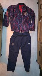 Zeldzaam Ajax trainingspak seizoen 95/96, Kleding | Heren, Sportkleding, Blauw, Maat 56/58 (XL), Ophalen of Verzenden, Voetbal