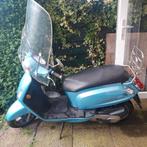 Sym Fiddle 2 50S blauw, Benzine, 50 cc, Gebruikt, Ophalen