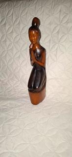 Thaise houten beeld sawadee dame hoogte 30 cm, Ophalen of Verzenden