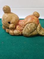 Betonnen liggende teddybeer, Ophalen of Verzenden