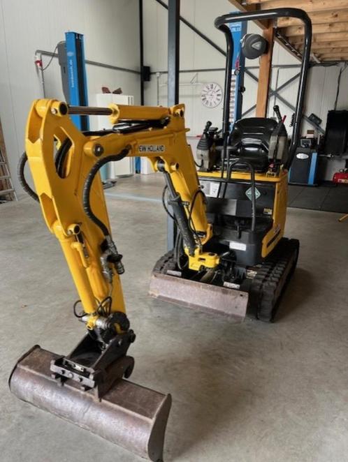 minigraver New Holland E10 SR, Zakelijke goederen, Machines en Bouw | Kranen en Graafmachines, Graafmachine, Ophalen