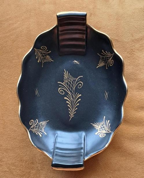 Flora Gouda Holland schaaltje, Huis en Inrichting, Woonaccessoires | Schalen en Manden, Gebruikt, Schaal, Ovaal, Porselein of Keramiek