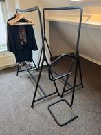 Ikea kledingrek 2x zwart, Ophalen, Zo goed als nieuw