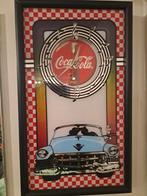 Coca Cola wand spiegelklok, Verzamelen, Ophalen of Verzenden, Zo goed als nieuw