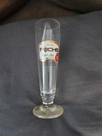Hoog bierglas Fuchs Edel-Pils 20 cm, Verzamelen, Ophalen, Gebruikt