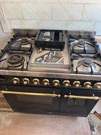 Boretti gasfornuis met ovens, Gebruikt, 60 cm of meer, Ophalen of Verzenden, Gas