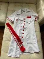 Volledig verpleegster jurkje set maat XS, Carnaval, Maat 34 (XS) of kleiner, Ophalen of Verzenden, Zo goed als nieuw