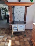 Antiek Fornuis met Glazen Onderzetpootjes, Antiek en Kunst, Ophalen