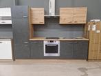 Keuken Delina Lengte 270 cm, Huis en Inrichting, Keuken | Complete keukens, Overige materialen, Bruin, Nieuw, Enkelwandige keuken
