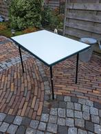 SOLIDE TAFEL VOOR BINNEN EN BUITEN INKLAPBAAR 105X70X72, Huis en Inrichting, Tafels | Eettafels, Ophalen, Rechthoekig, 50 tot 100 cm