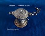 Verzenden kan Olielamp Draak Slang Messing of Koper China, Antiek en Kunst, Ophalen