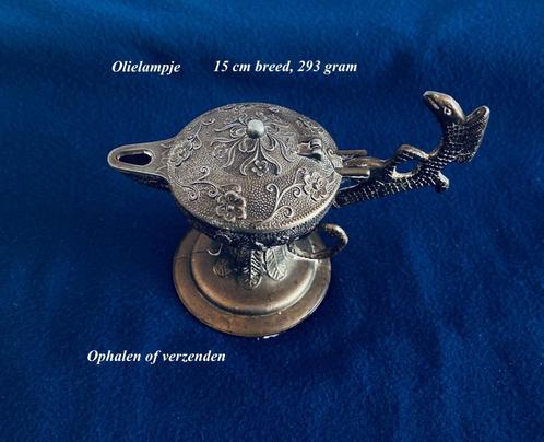 Verzenden kan Olielamp Draak Slang Messing of Koper China, Antiek en Kunst, Antiek | Koper en Brons, Ophalen