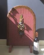 antiek brocante Lloyd Loom (haard) scherm - decoratiestuk, Antiek en Kunst, Ophalen