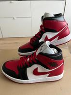 Nike Jordan 1 Mid, Kleding | Dames, Schoenen, Nike Air Jordan, Verzenden, Rood, Sneakers of Gympen