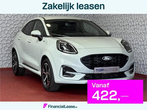 Ford Puma 1.0 125PK HYBRID ST-LINE CACTUS GREY X ELEK.KLEP S, Auto's, Ford, Bedrijf, Lease, Financial lease, Puma, ABS, Achteruitrijcamera